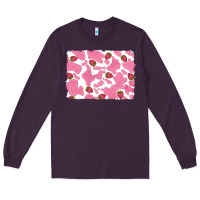 Plum distressed strawberry milkshake cowhide Long Sleeve Tee - RanaPortraitStore