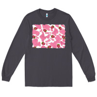 Smoke distressed strawberry milkshake cowhide Long Sleeve Tee - RanaPortraitStore