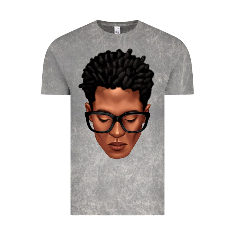 Black Man Portrait Vintage Tee by texasbilliewilder | Teevron