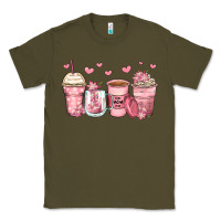 Army Green mother's day floral coffee cups Classic Tee - Zillion Design Studio