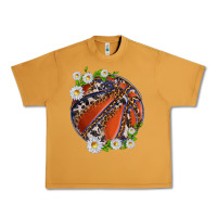 Peanut Butter basketball with patterns and daisies Urban Heavy Tee - texasbilliewilder