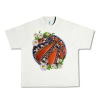 Pistachio basketball with patterns and daisies Urban Heavy Tee - texasbilliewilder