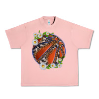 Salmon basketball with patterns and daisies Urban Heavy Tee - texasbilliewilder