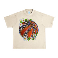 Sandshell basketball with patterns and daisies Urban Heavy Tee - texasbilliewilder