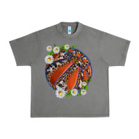Tornado basketball with patterns and daisies Urban Heavy Tee - texasbilliewilder