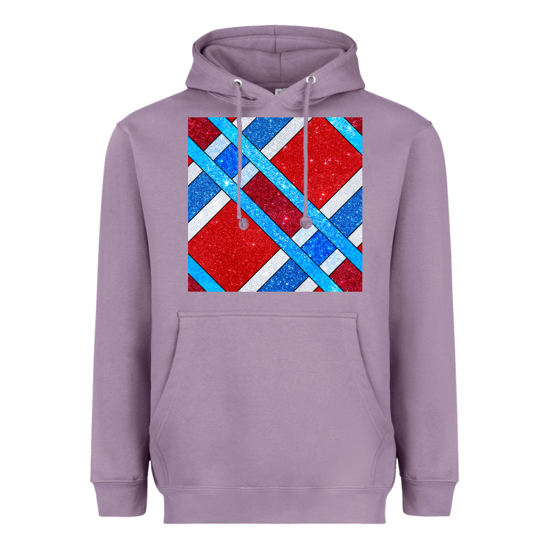 Glitter 4th Of July Seamless Pattern Heavyweight Hoodie by BundleAndBundleShop | Teevron