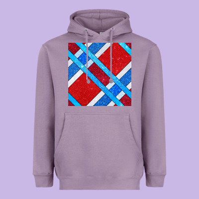 Glitter 4th Of July Seamless Pattern Heavyweight Hoodie Designed By Bundleandbundleshop