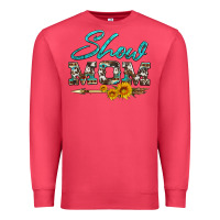 Cardinal show mom aztec cowhide sunflower and arrow Premium Sweatshirt - Artiststas