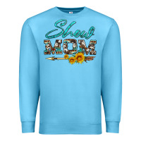 Ocean Blue show mom aztec cowhide sunflower and arrow Premium Sweatshirt - Artiststas