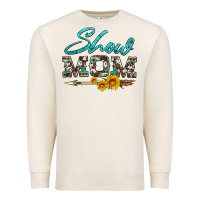 Sandshell show mom aztec cowhide sunflower and arrow Premium Sweatshirt - Artiststas
