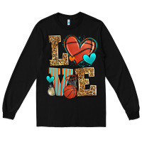 Black love basketball Long Sleeve Tee - Zillion Design Studio