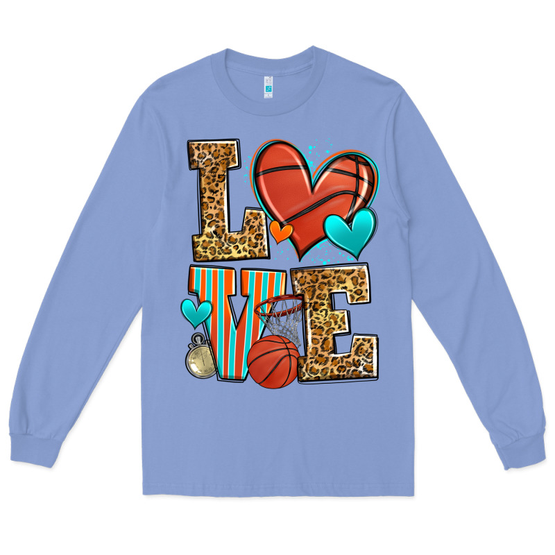 Love Basketball Long Sleeve Tee by Zillion Design Studio | Teevron