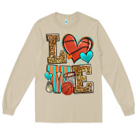 Mushroom love basketball Long Sleeve Tee - Zillion Design Studio