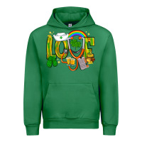 Emerald St. Patrick's Love Nurse Urban Hoodie - BundleAndBundleShop