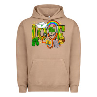 Pigment Burro St. Patrick's Love Nurse Urban Hoodie - BundleAndBundleShop