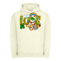 Pigment Pistachio St. Patrick's Love Nurse Urban Hoodie - BundleAndBundleShop