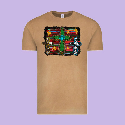 Vintage Tee Western Cross