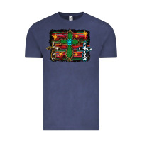 Vintage Denim Western Cross Vintage Tee - RanaPortraitStore