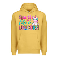 Antique Gold sparkle like a unicorn Premium Hoodie - NancyCooperArtShop