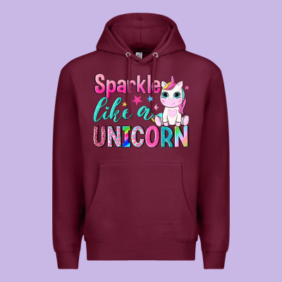 Sparkle Like A Unicorn Premium Hoodie Designed By Nancycooperartshop