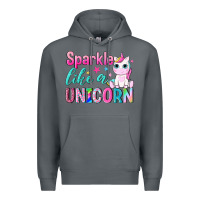 Rock sparkle like a unicorn Premium Hoodie - NancyCooperArtShop