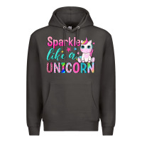 Smoke sparkle like a unicorn Premium Hoodie - NancyCooperArtShop