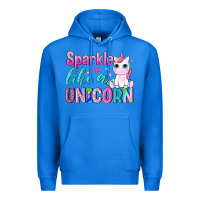 True Royal sparkle like a unicorn Premium Hoodie - NancyCooperArtShop