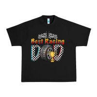 Black best racing dad Urban Heavy Tee - texasbilliewilder