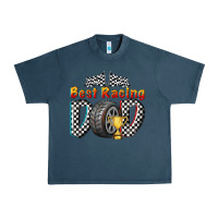 Midnight Navy best racing dad Urban Heavy Tee - texasbilliewilder