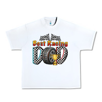 White best racing dad Urban Heavy Tee - texasbilliewilder