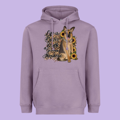 Life Is Better With A German Shepherd Heavyweight Hoodie Designed By Jahusdesignshop