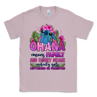 Lilac ohana means family Classic Tee - Zillion Design Studio