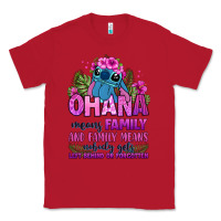 Red ohana means family Classic Tee - Zillion Design Studio