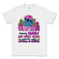 White ohana means family Classic Tee - Zillion Design Studio