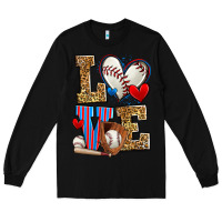 Black love baseball Long Sleeve Tee - Zillion Design Studio