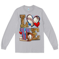 Moon Dust love baseball Long Sleeve Tee - Zillion Design Studio