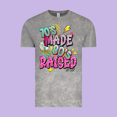 70s Made 80s Raised Vintage Tee Designed By Texasbilliewilder