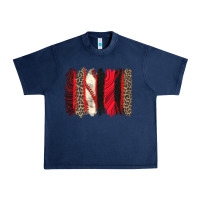 Navy baseball brushstroke Urban Heavy Tee - Zillion Design Studio