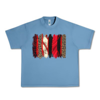 Pebble Blue baseball brushstroke Urban Heavy Tee - Zillion Design Studio