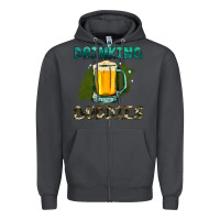 Smoke drinking buddies with beer Zipper Hoodie - HRA Design Shop