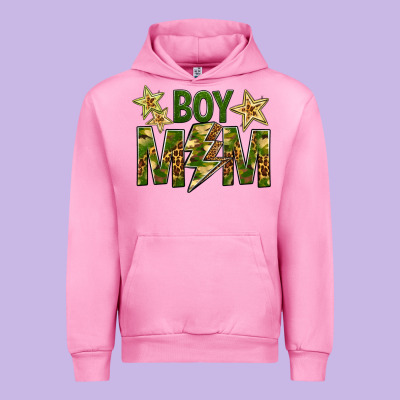 Boy Mom Urban Hoodie Designed By Bundleandbundleshop