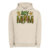 Pigment French Oak Boy Mom Urban Hoodie - BundleAndBundleShop