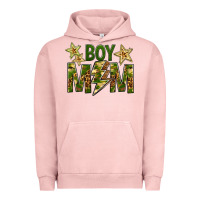 Pigment Salmon Boy Mom Urban Hoodie - BundleAndBundleShop