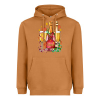 Meerkat new year party champagne Heavyweight Hoodie - AdoDesignShop