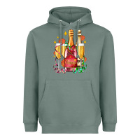 Sage new year party champagne Heavyweight Hoodie - AdoDesignShop