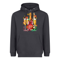 New Year Party Champagne Heavyweight Hoodie | Teevron