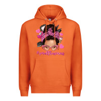 Carrot small business messy bun Premium Hoodie - NancyCooperArtShop