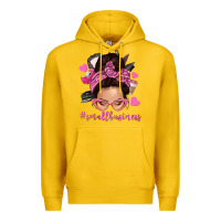 Lemon small business messy bun Premium Hoodie - NancyCooperArtShop