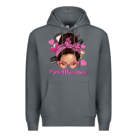 Rock small business messy bun Premium Hoodie - NancyCooperArtShop