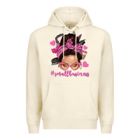 Sandshell small business messy bun Premium Hoodie - NancyCooperArtShop